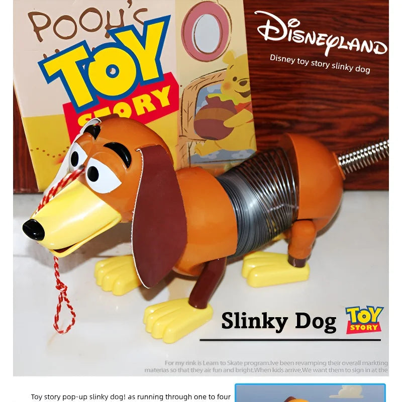 14CM Disney Pixar Toy Story 4 Slinky Dog Alex Toys Junior Pull Toy Action Figures Animal Figure Dolls Christmas Gift For Kids