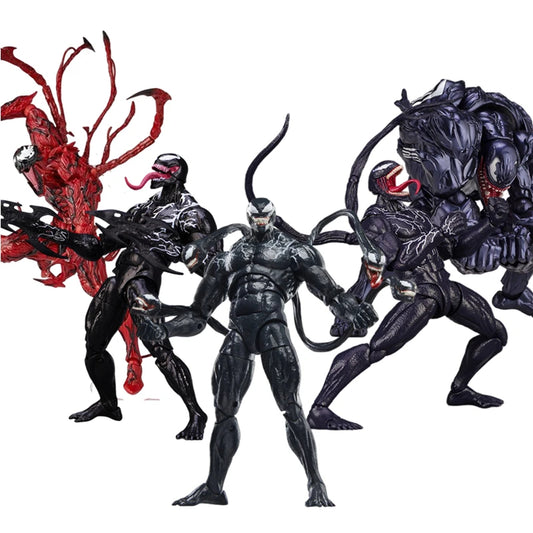 AMAZING YAMAGUCHI Venom 3 Carnage Venom: The Last Dance Symbiote Hasbro Action Figure Joint Movable Model Doll kids for Toy Gift