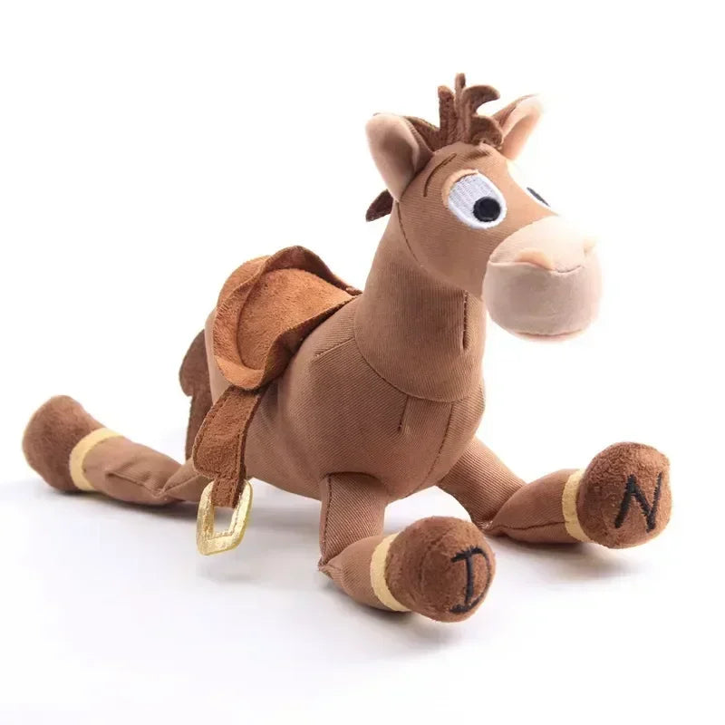 Disney Toy Story Woody Sheriff Bass Bullseye Plush Toy Anime Horse Stuffed Doll Room Decoration Kawaii Peluches Kids Xmas Gift