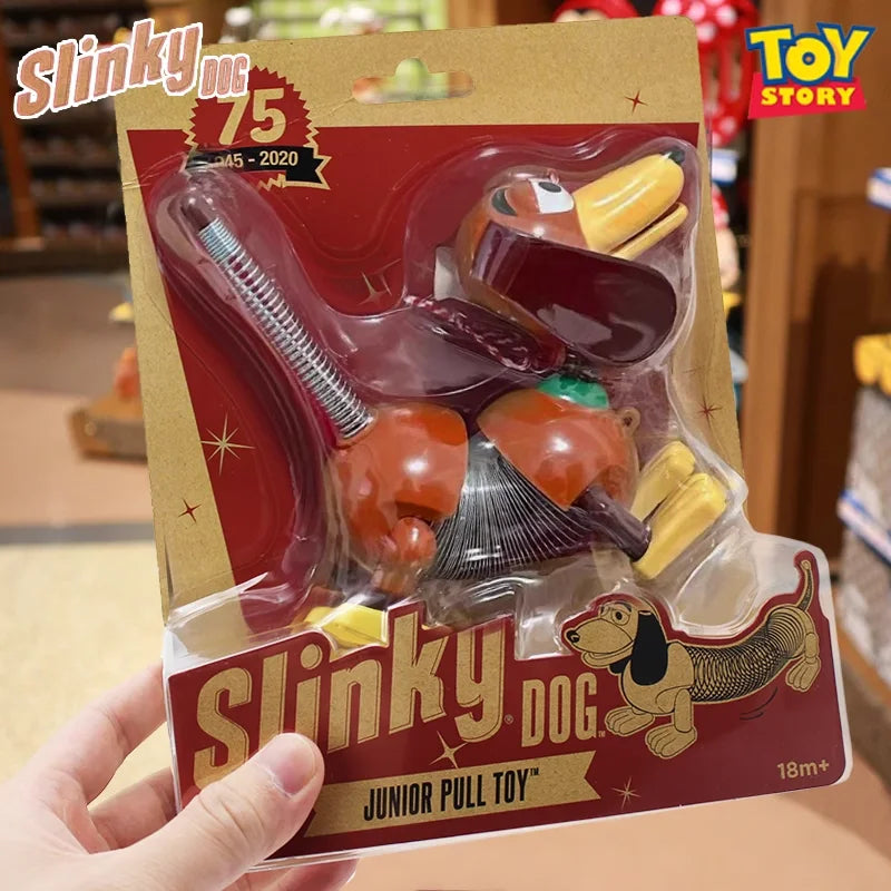 14CM Disney Pixar Toy Story 4 Slinky Dog Alex Toys Junior Pull Toy Action Figures Animal Figure Dolls Christmas Gift For Kids