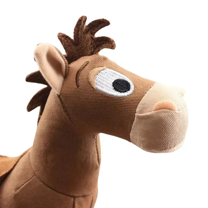 Disney Toy Story Woody Sheriff Bass Bullseye Plush Toy Anime Horse Stuffed Doll Room Decoration Kawaii Peluches Kids Xmas Gift