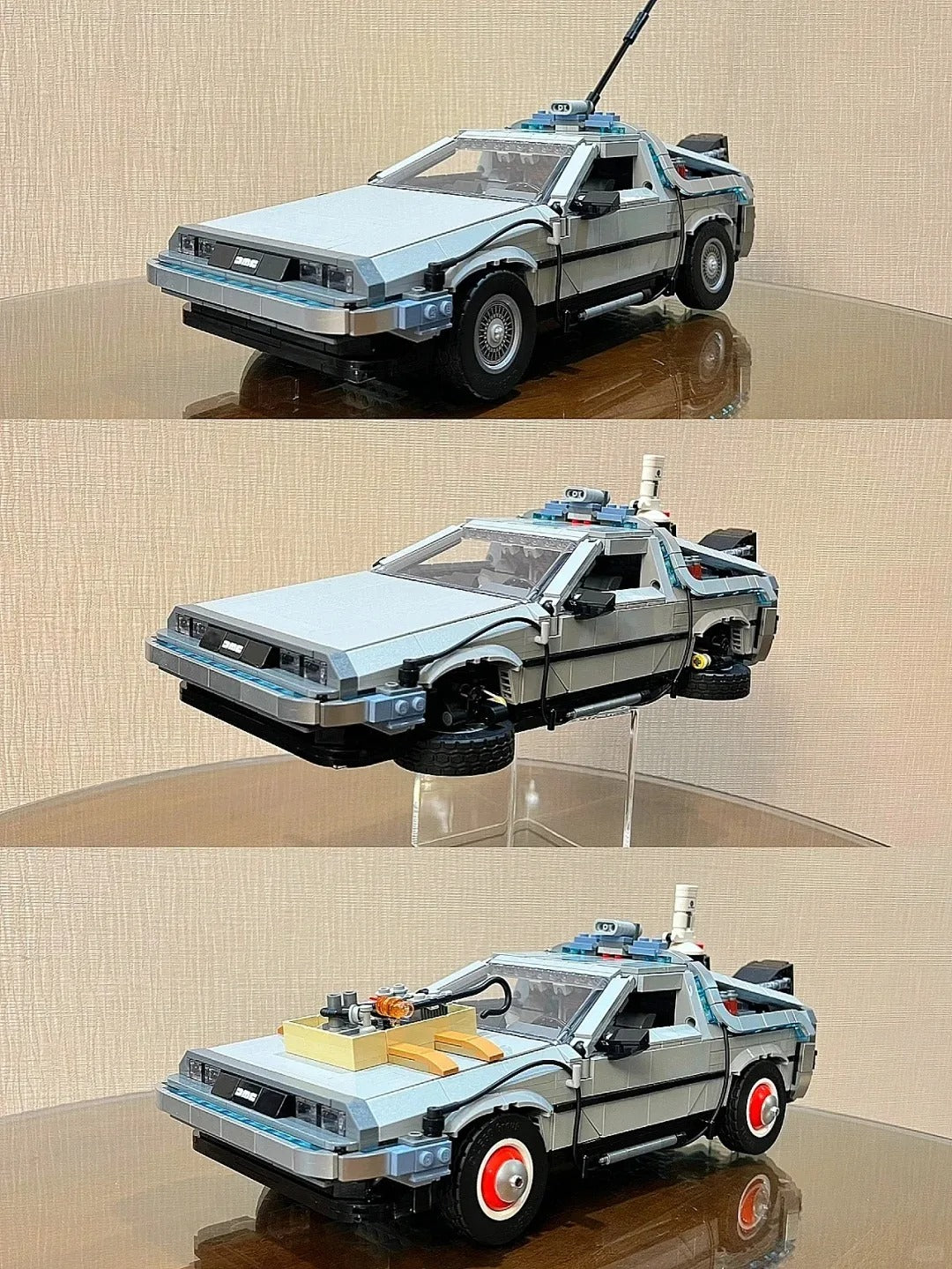 The Car Back in Time 10300 Building Blocks Sets Suitable For Christmas Gifts Compatible With Legoed Particles