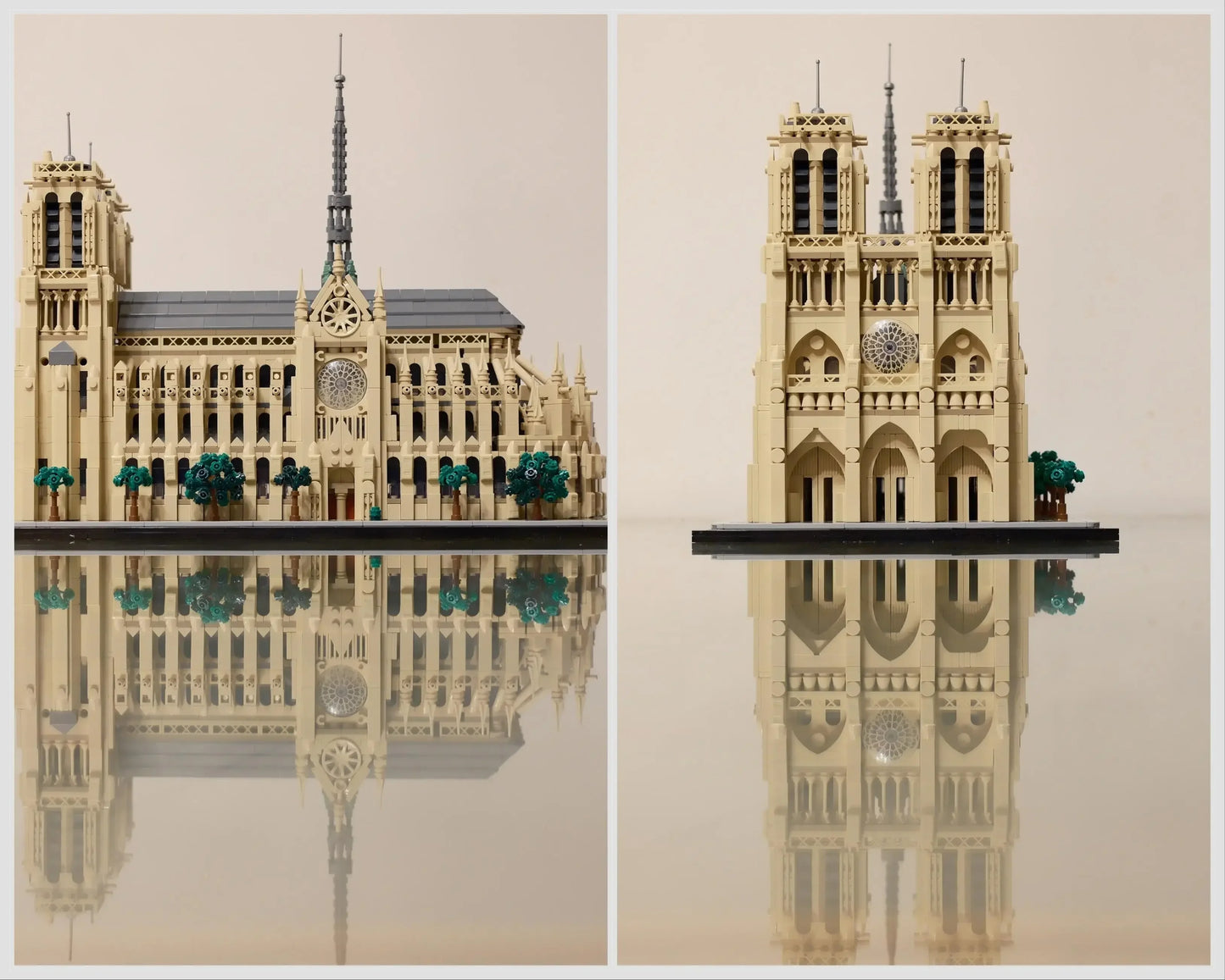 Notre Dame Cathedral Architecture Building Blocks Model Kit 21061 – City Landmark Series for Adult Collection Display & Birthday Gift