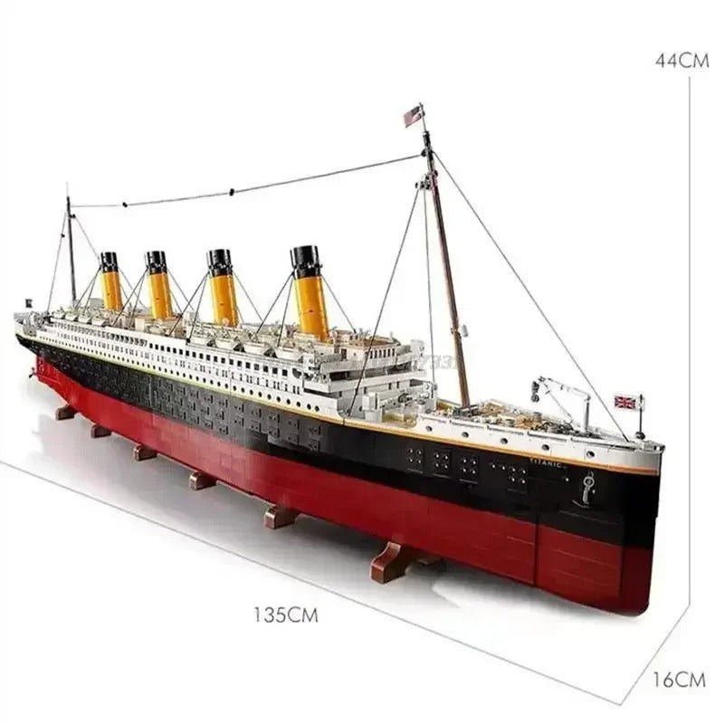Titani Compatible 10294 Titanic Large Cruise Boat Building Blocks – 9090pcs