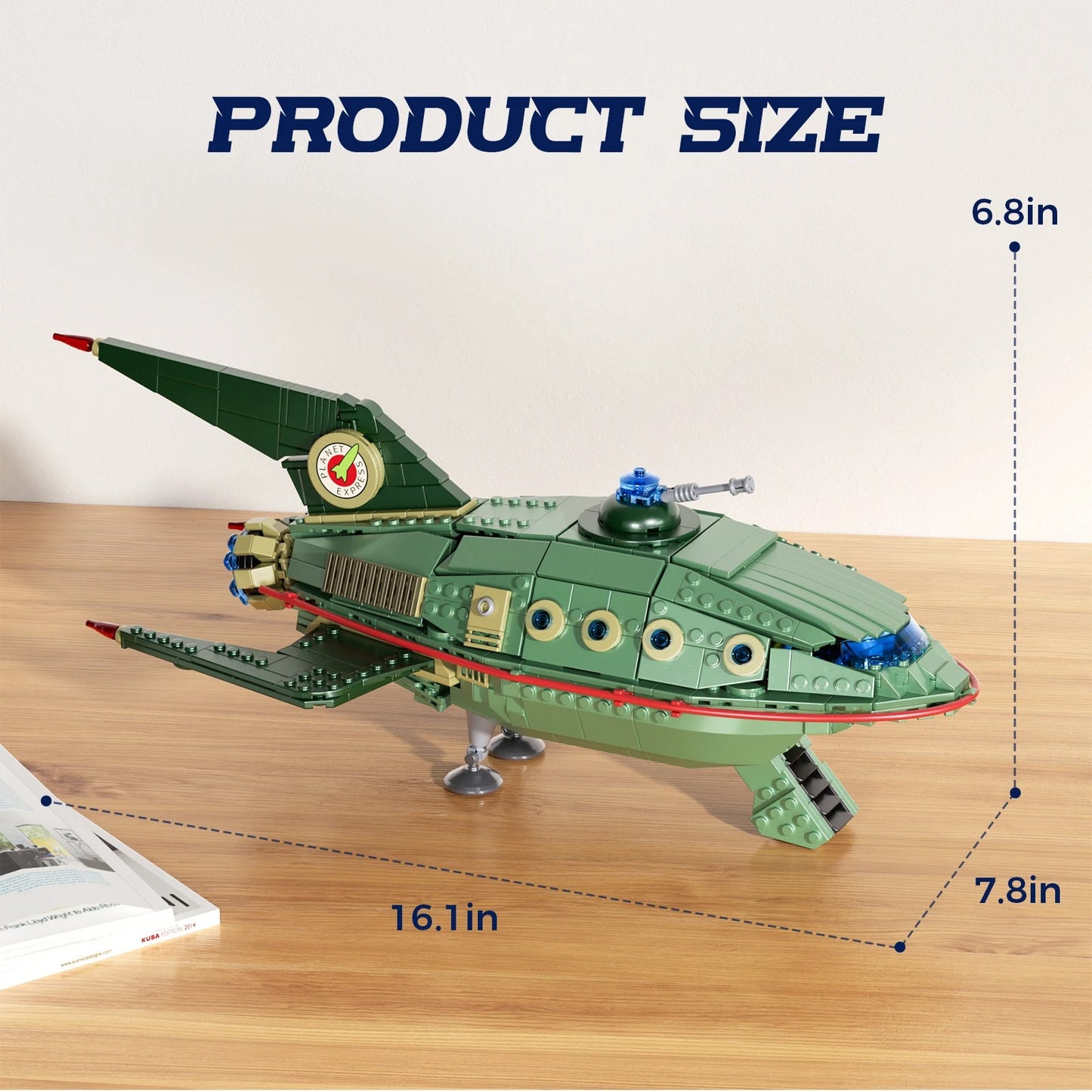 928PCS Spaceship Building Blocks Set Creative Futures Planets Ship Express Boat Model Bricks Toys Birthday Gifts for Kids Boys